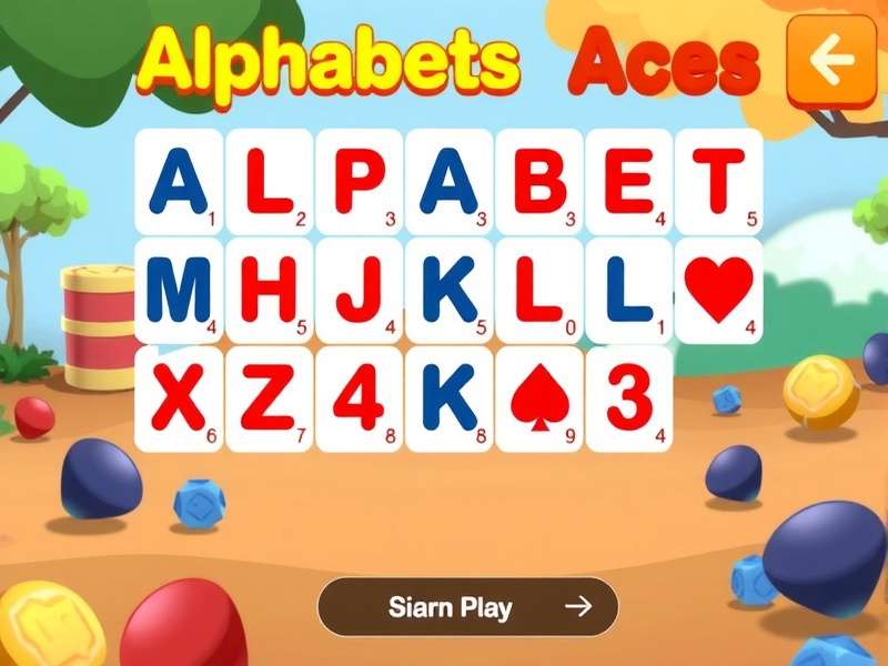Alphabets Aces Gameplay Screenshot