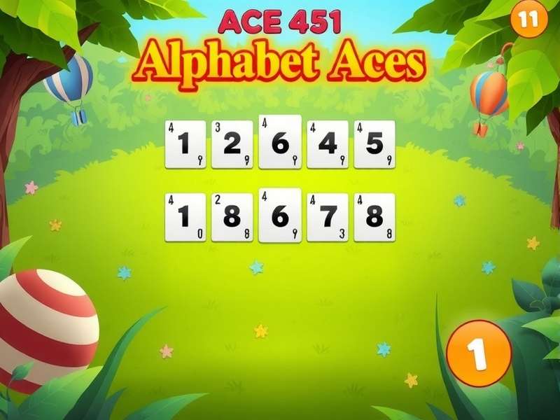 Alphabets Aces Game Interface